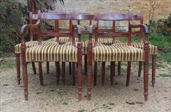 set of 8 Regency mahogany antique dining chairs1.jpg
